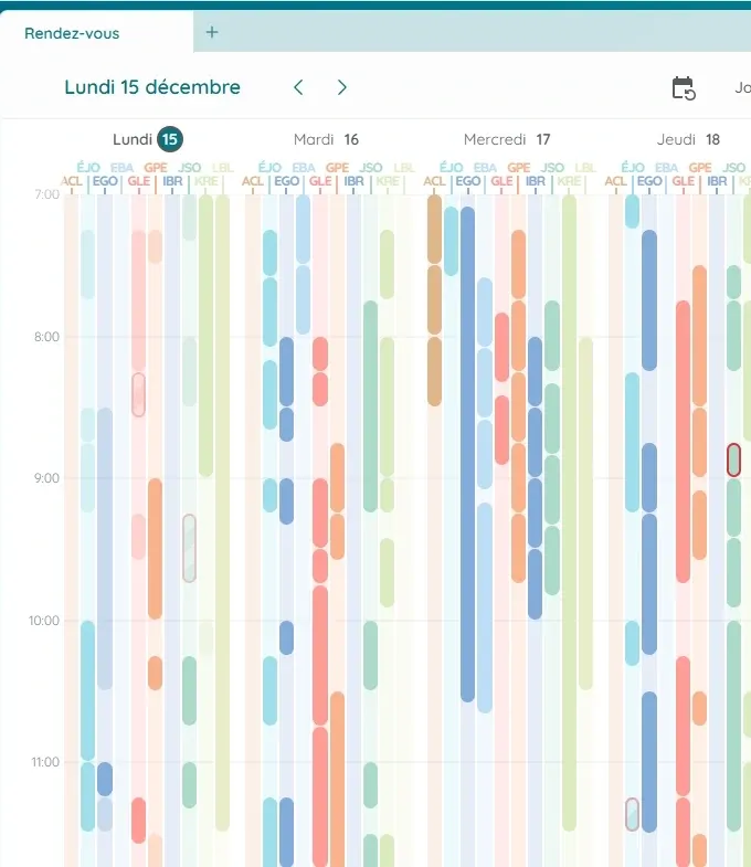 Agenda haute densité